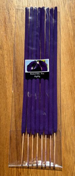Thai Butterfly Pea Incense - Fair Trade - Best Quality - Hand Crafted